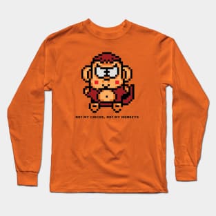 Pixel Monkey Long Sleeve T-Shirt